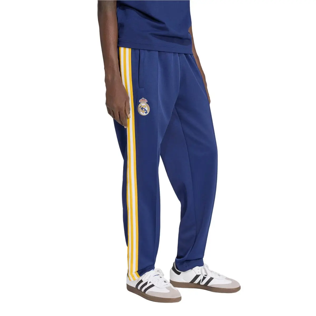 Men`s Adidas Originals Navy Real Madrid Culturewear Track Pants