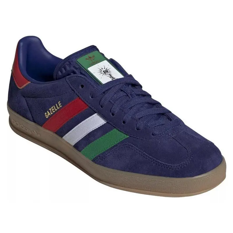 Adidas shoes - adidas Gazelle - Gazelle - Victory Blue / Green / Better Scarlet 3