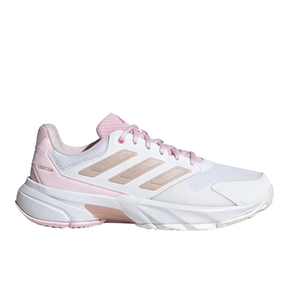 Adidas shoes - adidas Courtjam Control 3 Tennis - JP9739 - Pink, White 7