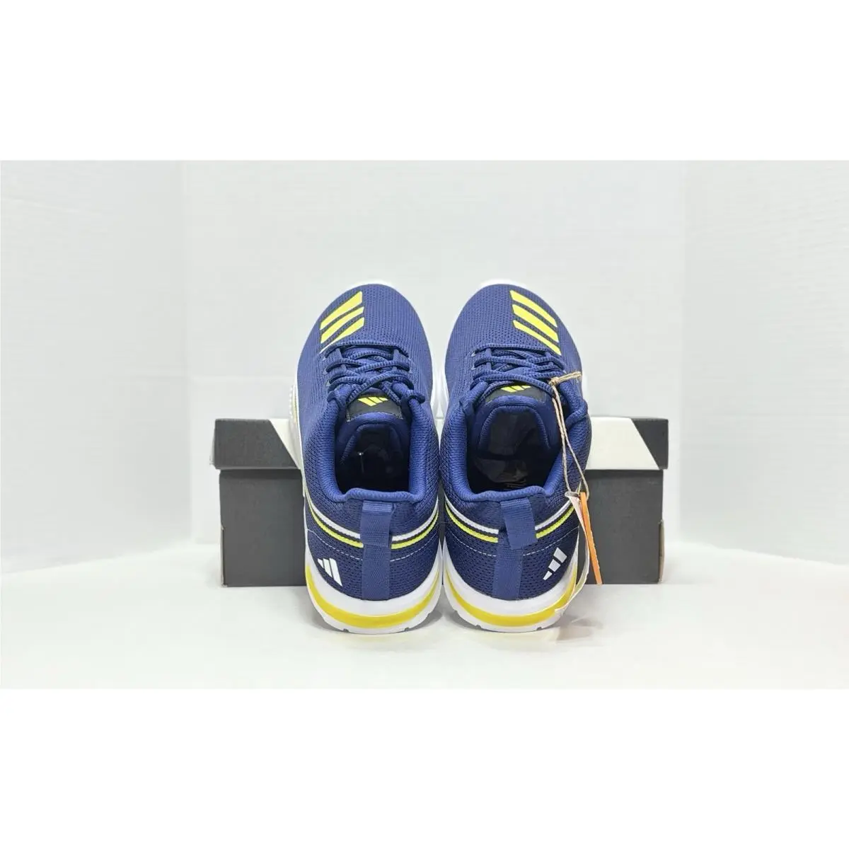 Adidas shoes - adidas Cloudfoam Flex Laces - Cloudfoam Flex Laces - HQ4853 - Navy/Yellow/White 5