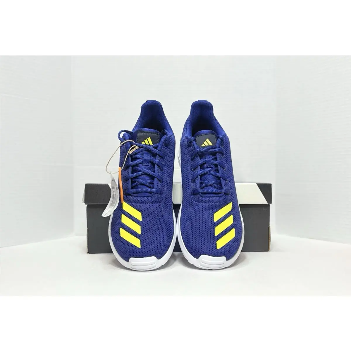 Adidas shoes - adidas Cloudfoam Flex Laces - Cloudfoam Flex Laces - HQ4853 - Navy/Yellow/White 13