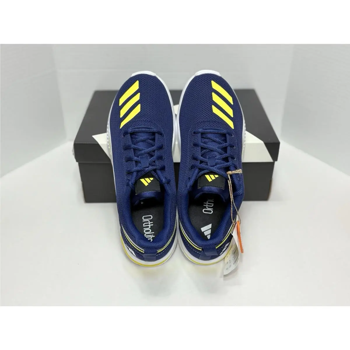 Adidas shoes - adidas Cloudfoam Flex Laces - Cloudfoam Flex Laces - HQ4853 - Navy/Yellow/White 17
