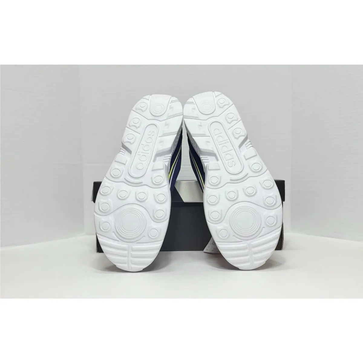 Adidas shoes - adidas Cloudfoam Flex Laces - Cloudfoam Flex Laces - HQ4853 - Navy/Yellow/White 18