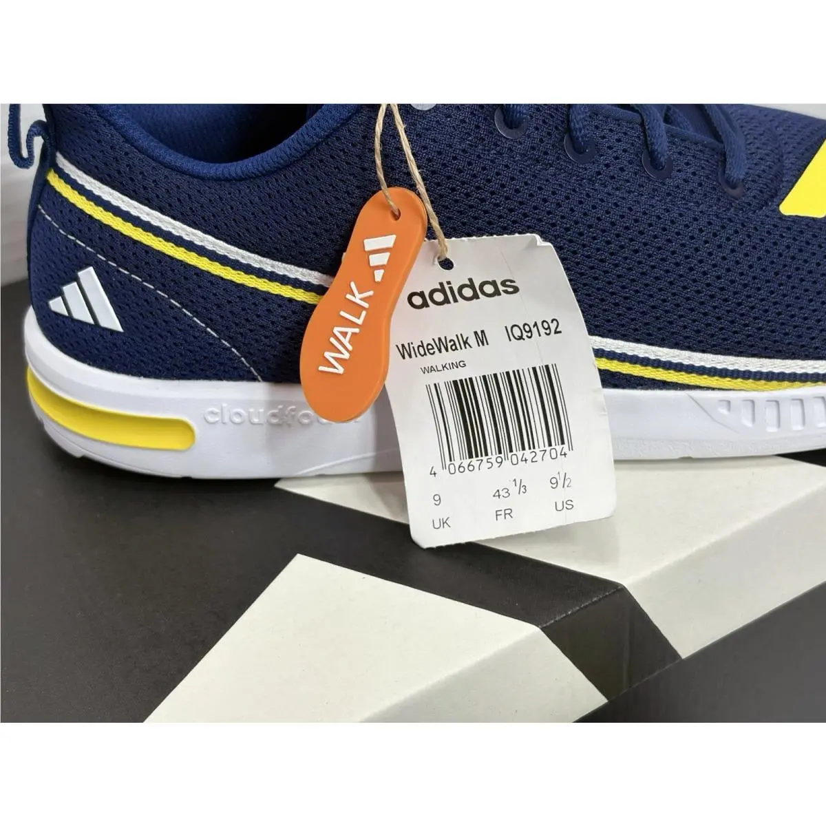 Adidas shoes - adidas Cloudfoam Flex Laces - Cloudfoam Flex Laces - HQ4853 - Navy/Yellow/White 8