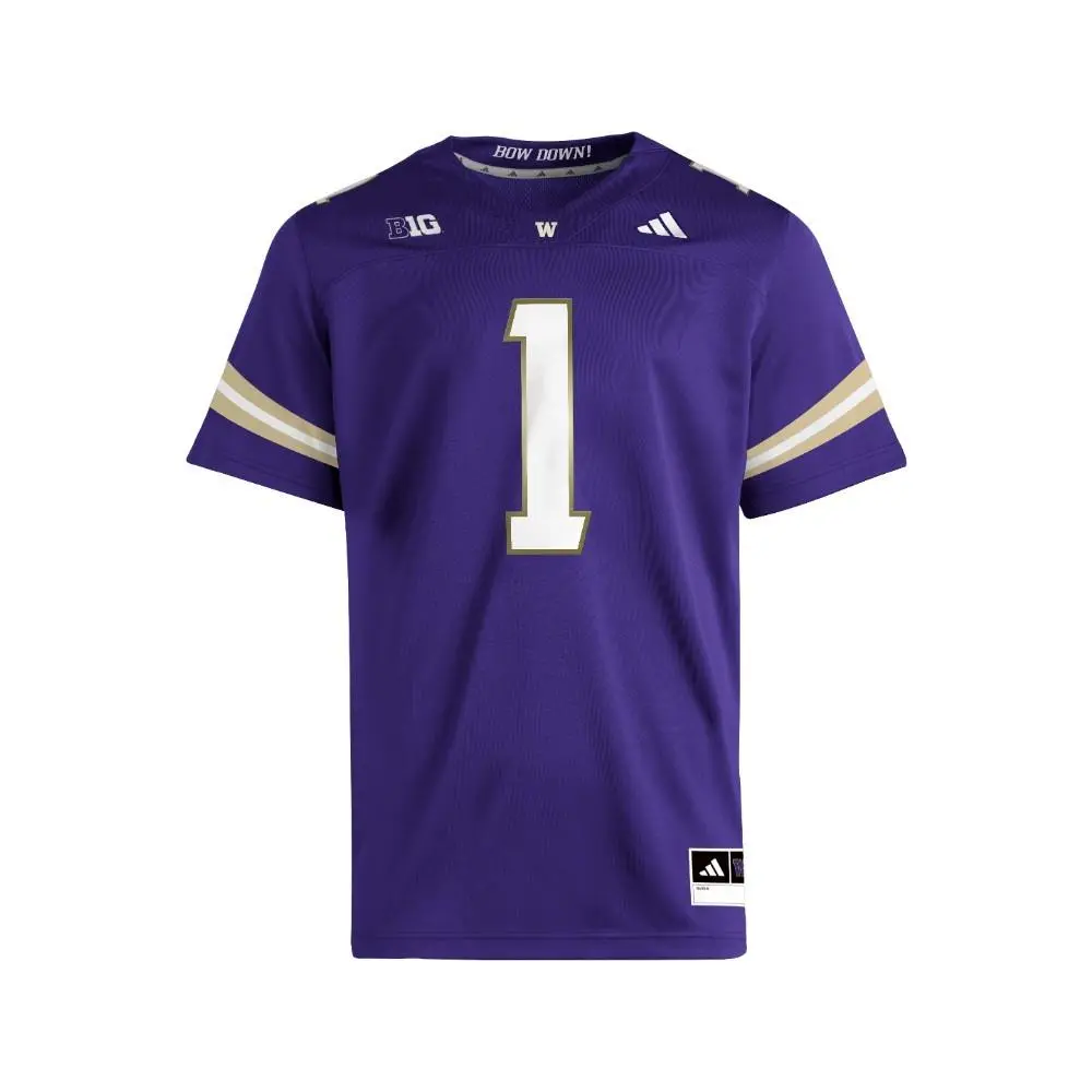 Adidas Premier Huskies Home Football Jersey Mens Purple SB1158-JM5615