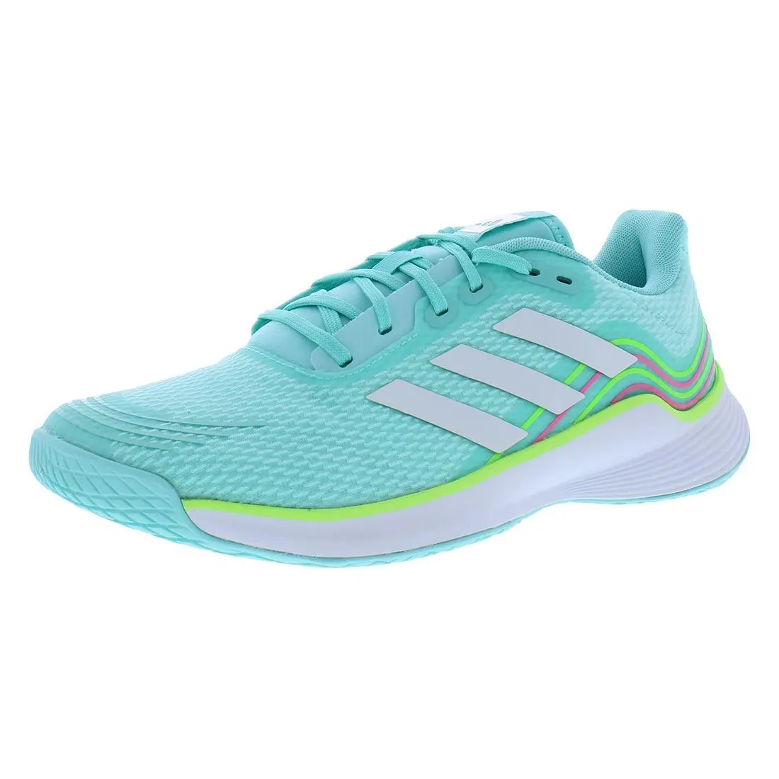 Adidas shoes - Flash Aqua/Footwear White/Lucid Lemon, Main: Green 0