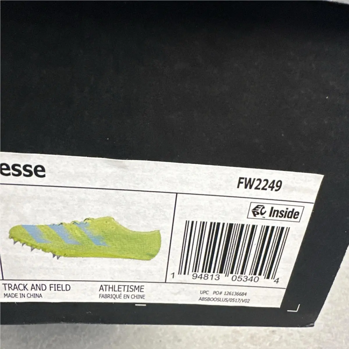 Adidas shoes - adidas Adizero - Adizero - FW2249 - Yellow 8