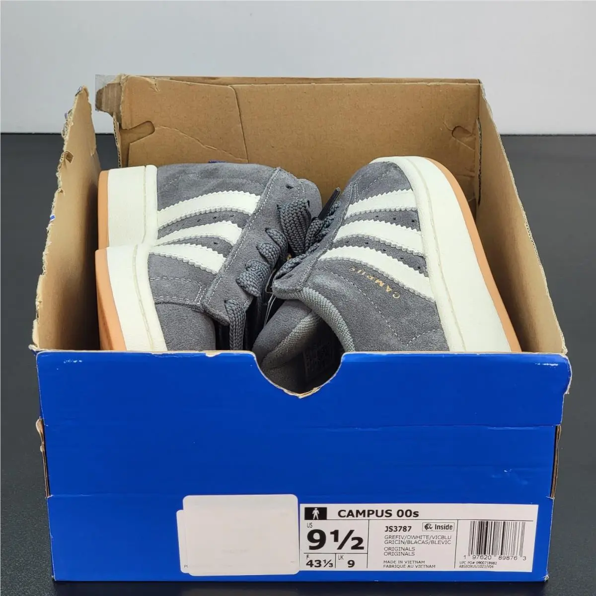Adidas shoes - adidas Campus - Campus - JS3787 - Gray 8