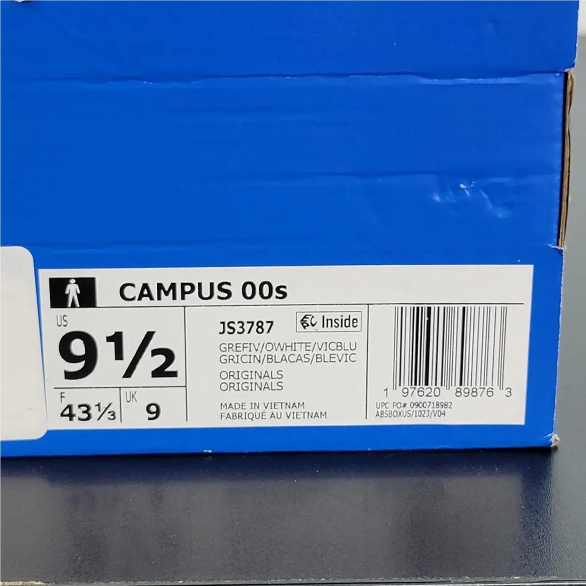 Adidas shoes - adidas Campus - Campus - JS3787 - Gray 9