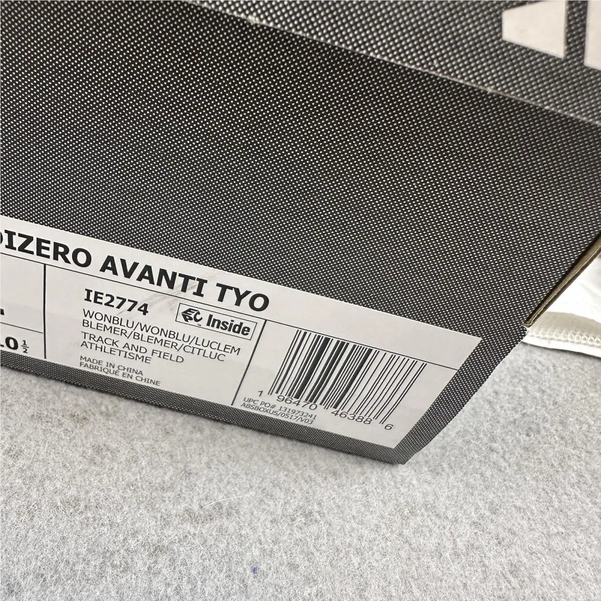 Adidas shoes - adidas Adizero - Adizero - IE2774 - Gray 10