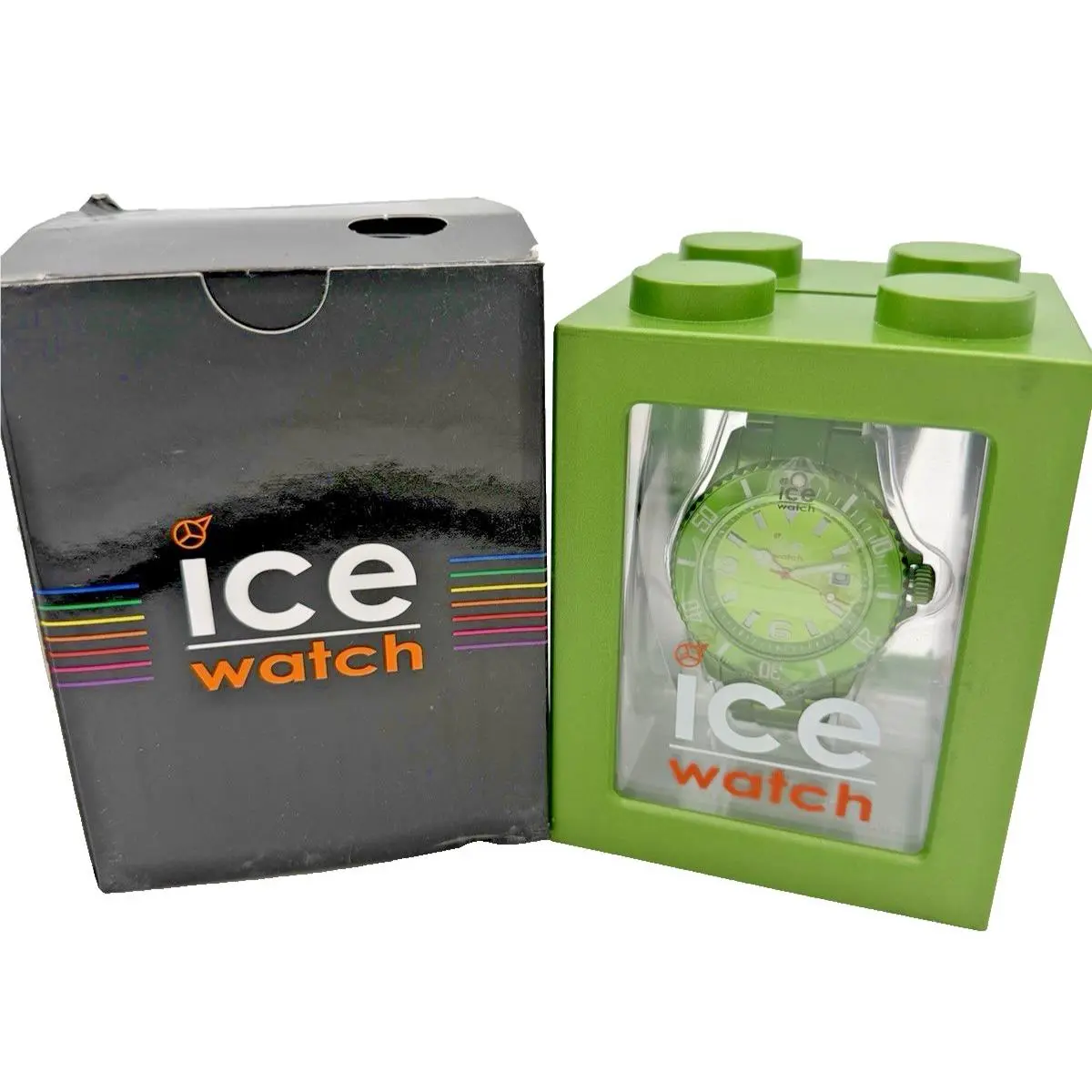 Ice Watch Alu Metallic Green Dial Metalic Green Bezel IP Stainless Steel