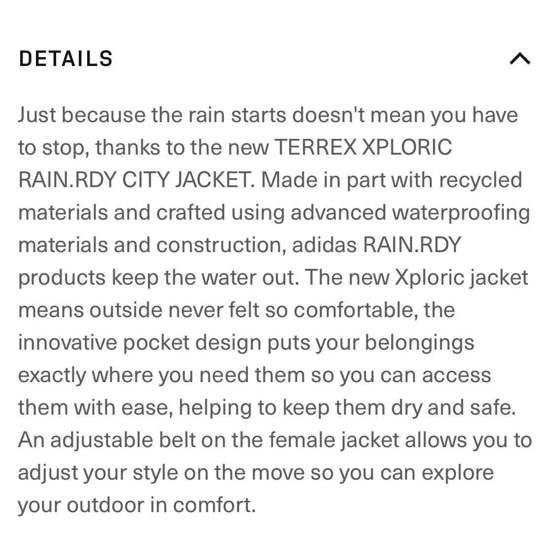 Adidas clothing - Rain.RDY City - City - HG8573 - Orange/Black 6