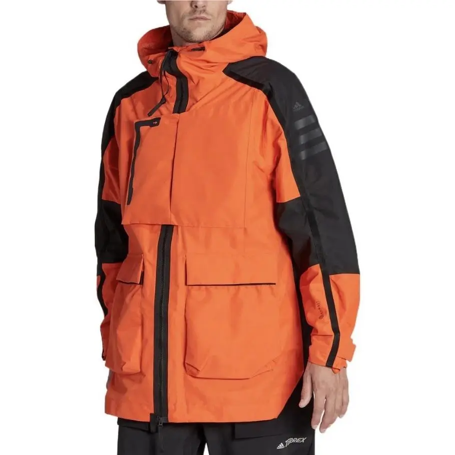 Adidas clothing - Rain.RDY City - City - HG8573 - Orange/Black 7