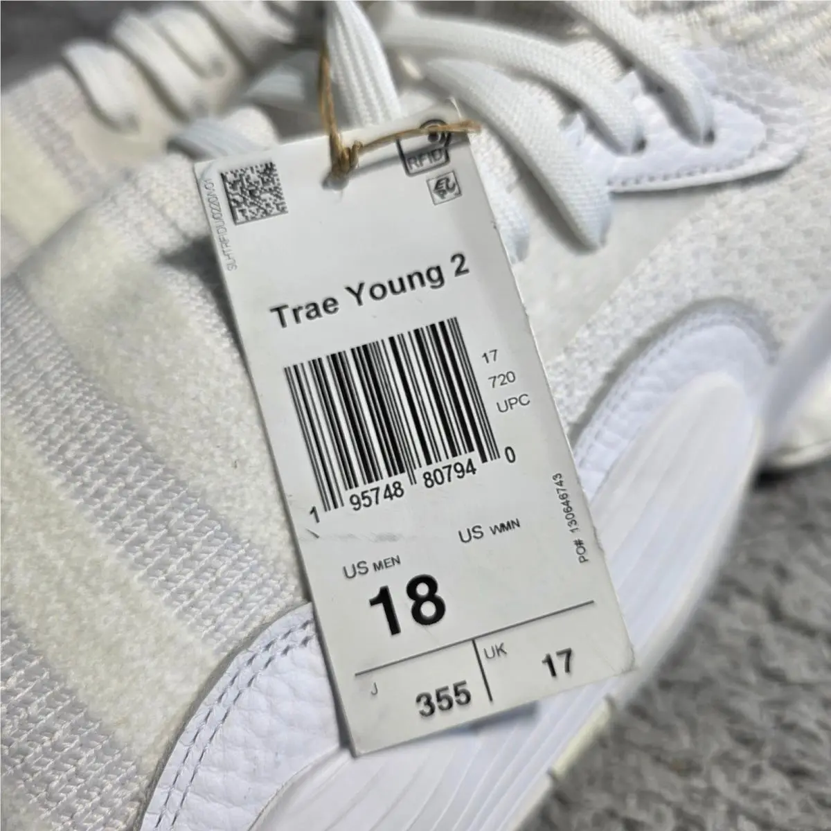 Adidas shoes - Trae Young 2 - Trae Young - White 0