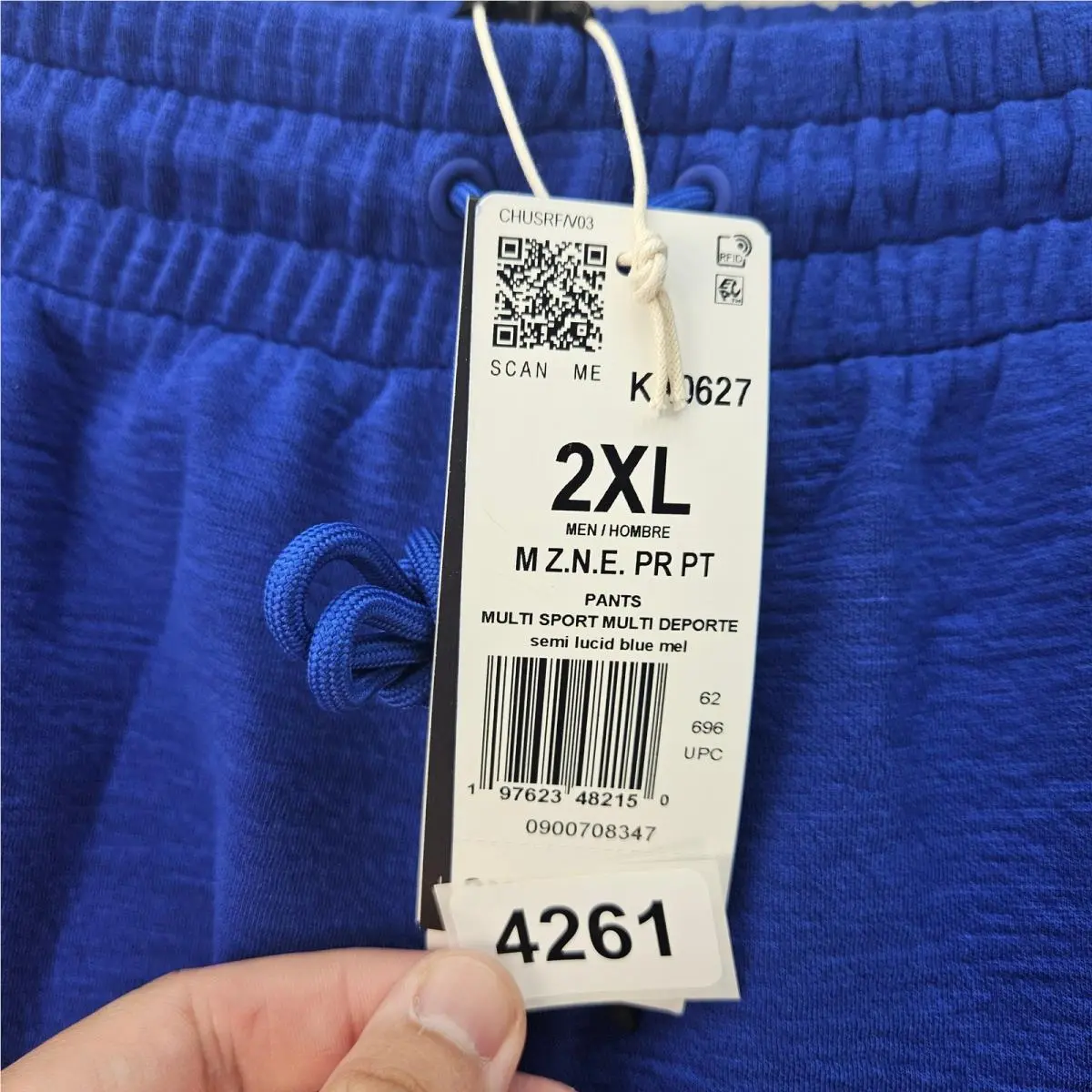 Adidas clothing - Blue 3