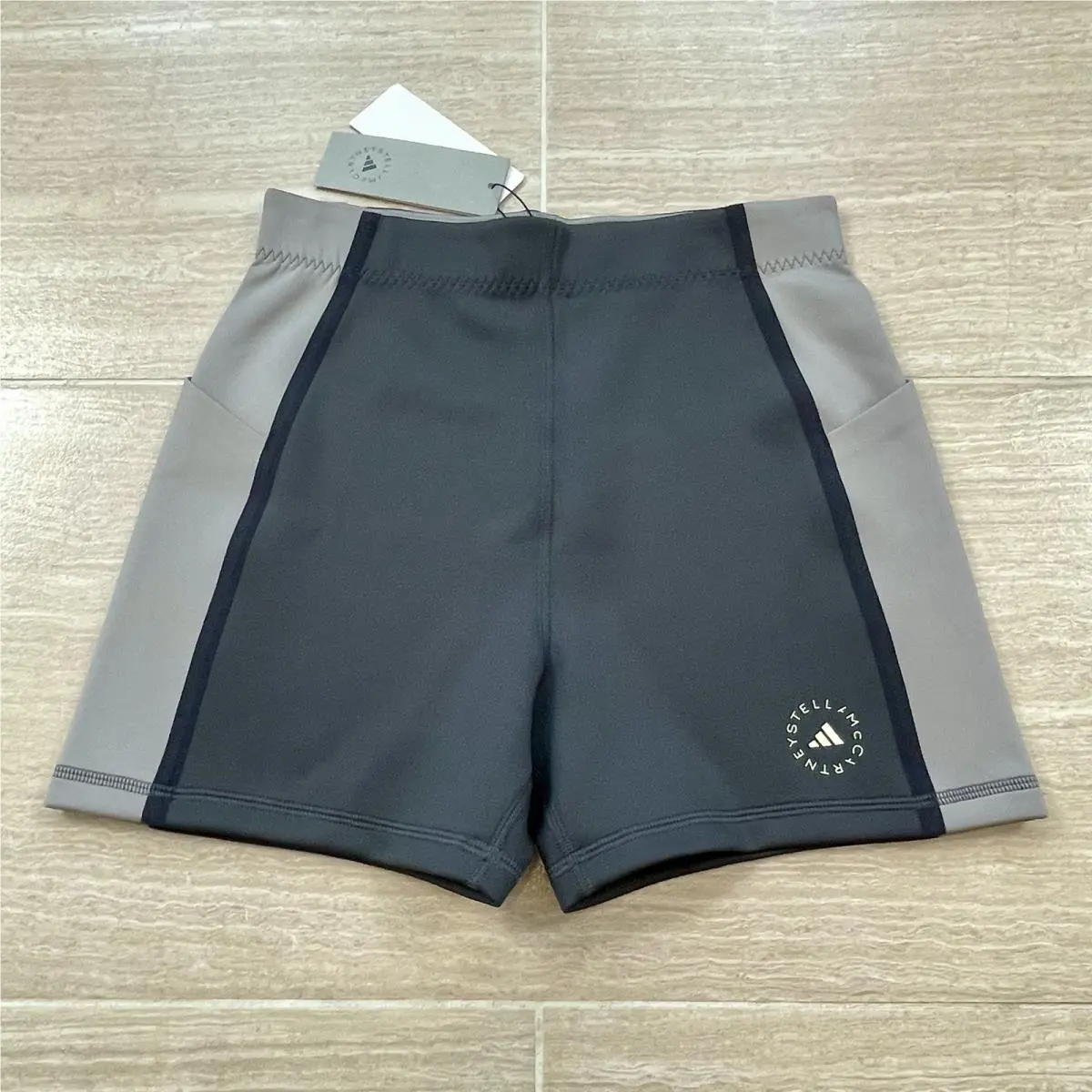 Adidas clothing - adidas By Stella McCartney Logo Shorts - JG1057 - Black 0