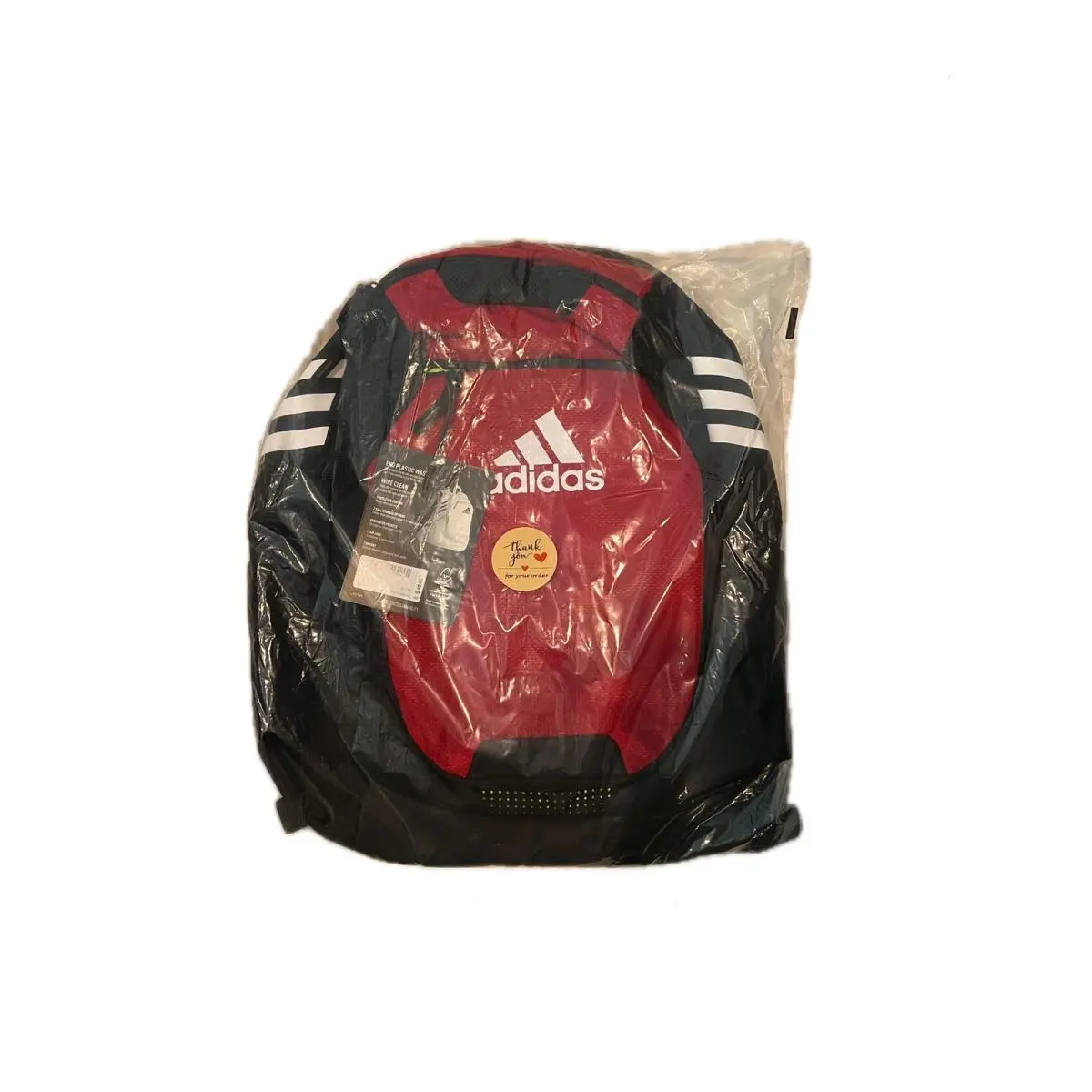 Adidas Team Power Red Backpack Soccer Gym Bag