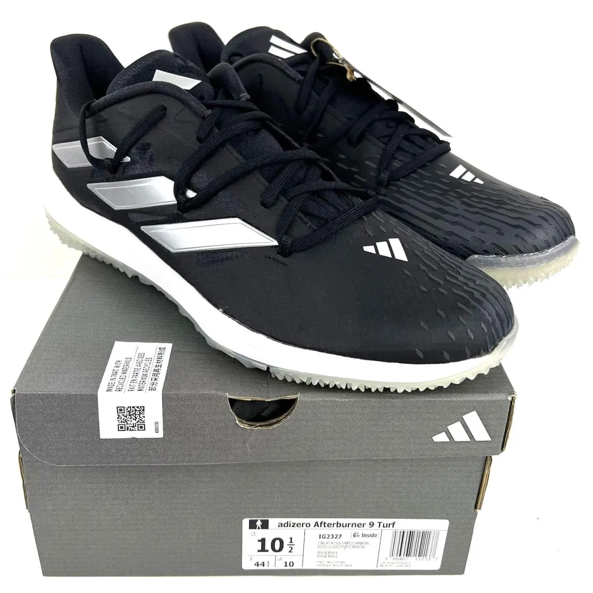 Adidas shoes - adidas Afterburner 9 Turf - Afterburner Turf - IG2327 - Black (UPC: 196467152137) 0