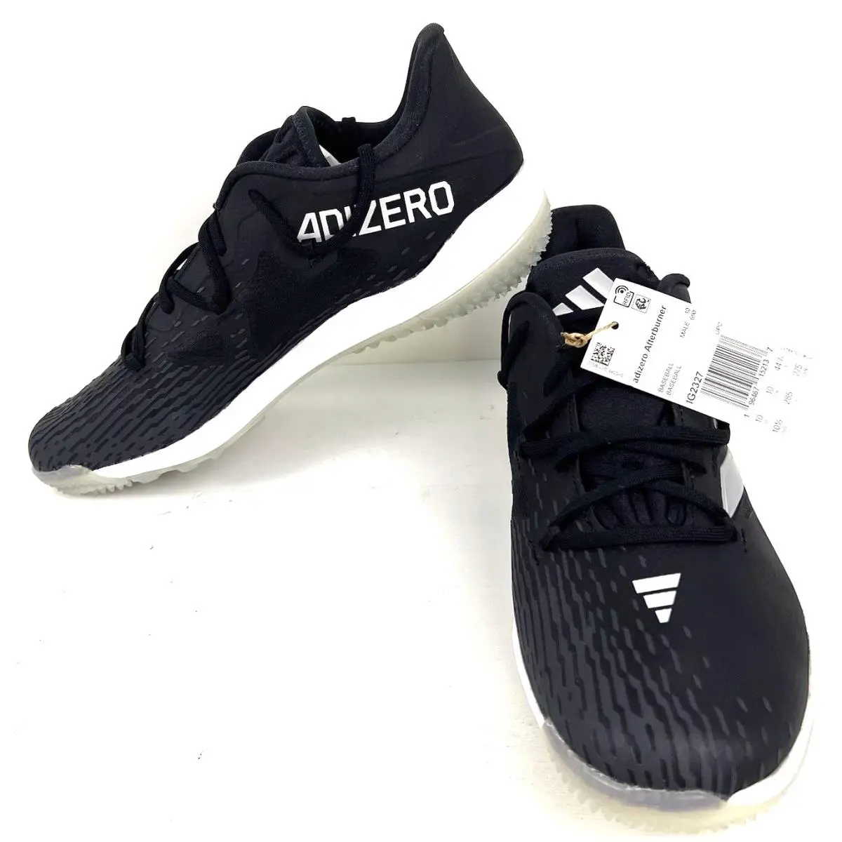 Adidas shoes - adidas Afterburner 9 Turf - Afterburner Turf - IG2327 - Black (UPC: 196467152137) 5