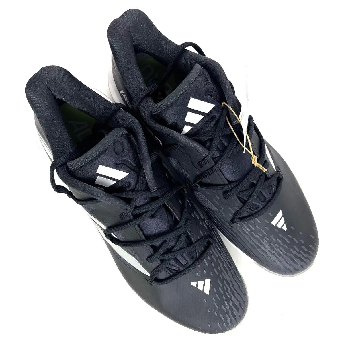 Adidas shoes - adidas Afterburner 9 Turf - Afterburner Turf - IG2327 - Black (UPC: 196467152137) 7