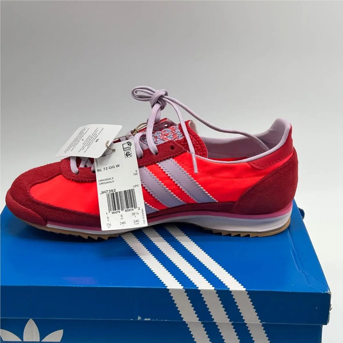 Adidas shoes - SL 72 OG W - Red 0