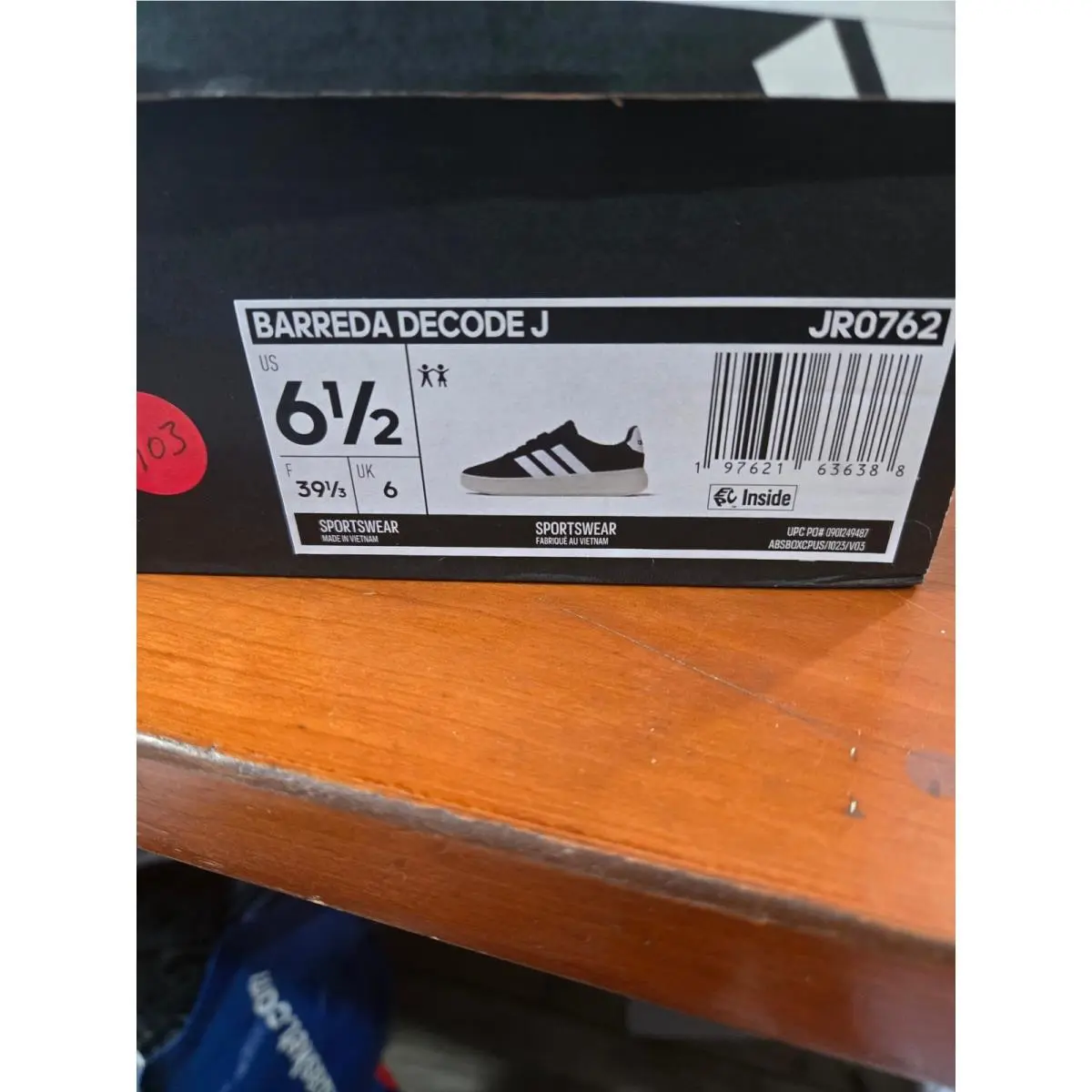 Adidas shoes - Barreda Decode J - Barreda Decode - Black 2
