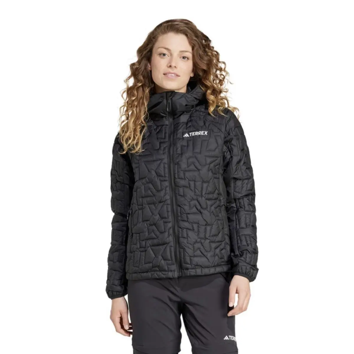 Adidas Terrex Xperior Primaloft Loosefill Hooded Jacket Size Small