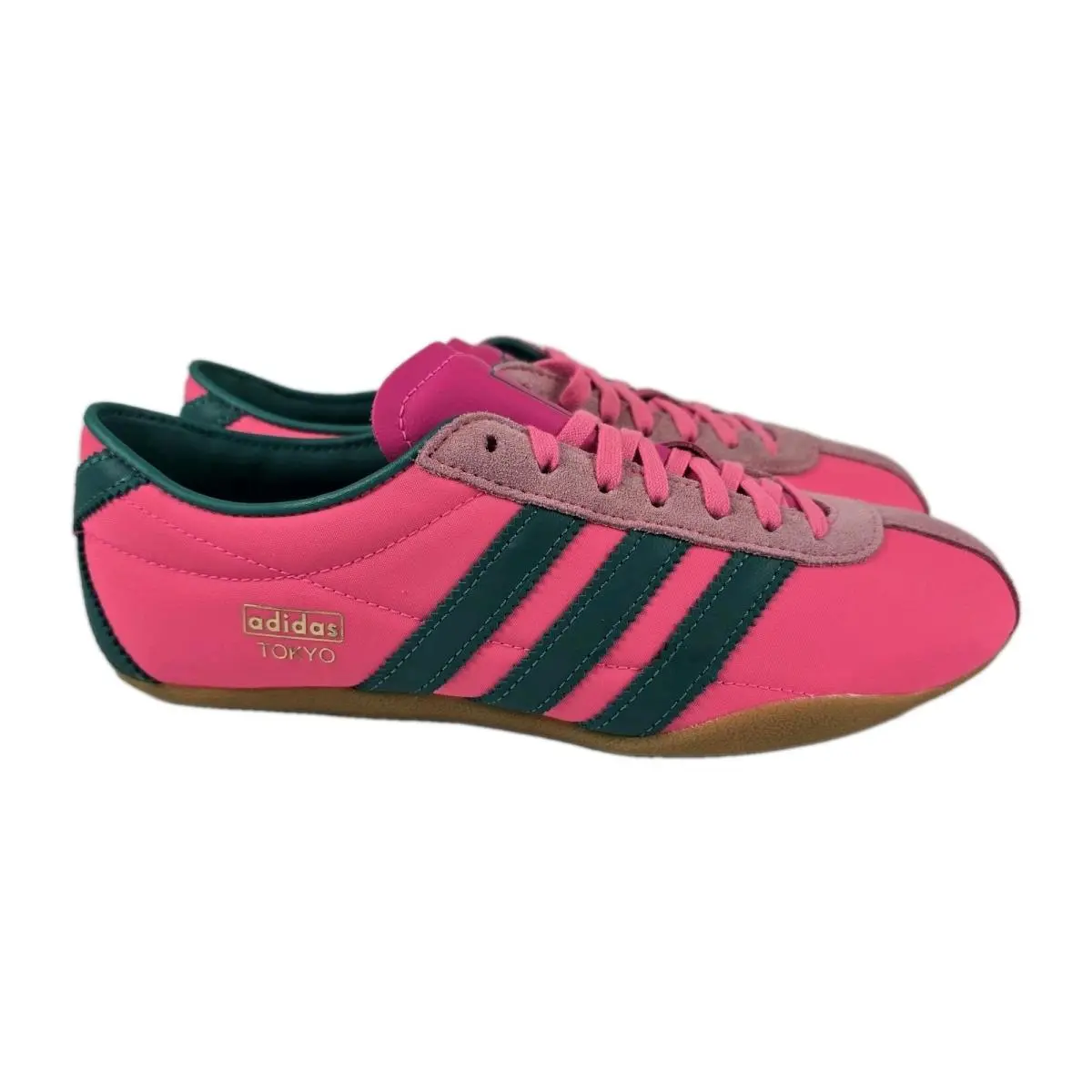 Adidas Tokyo W Lucid Pink Power Green Gold Women Size 7 Shoes IH3398