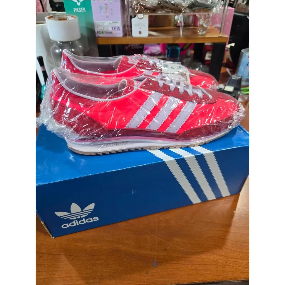 Adidas shoes - adidas SL 72 OG W - Red 0