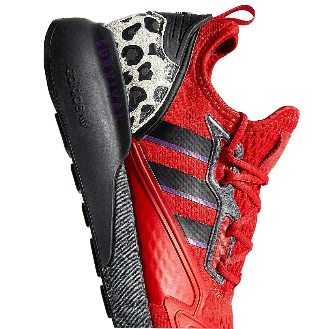 Adidas shoes - adidas ZX - FZ5414 - Scarlet RED/ Core Black / Gold Metallic 15