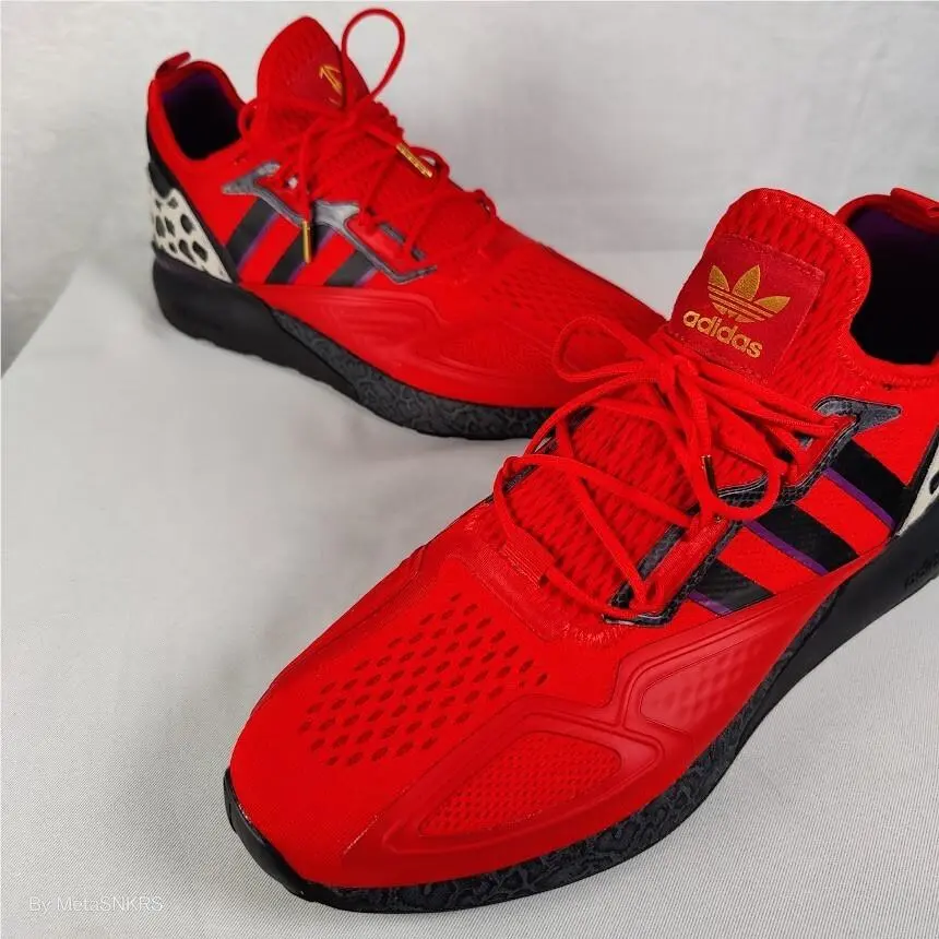 Adidas shoes - adidas ZX - FZ5414 - Scarlet RED/ Core Black / Gold Metallic 8