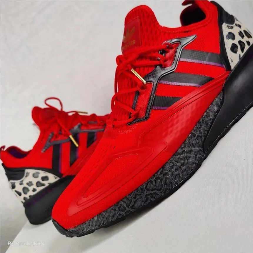 Adidas shoes - adidas ZX - FZ5414 - Scarlet RED/ Core Black / Gold Metallic 9