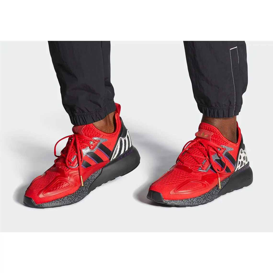 Adidas shoes - adidas ZX - FZ5414 - Scarlet RED/ Core Black / Gold Metallic 21