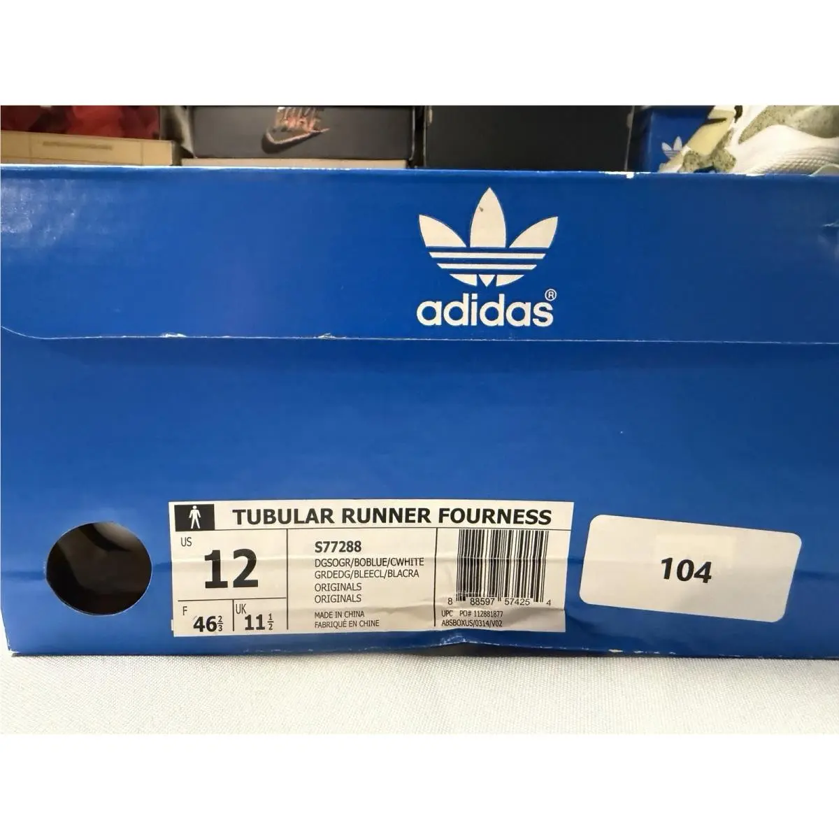 Adidas shoes - adidas Tubular Runner - Tubular Runner - S77288 - Blue 1