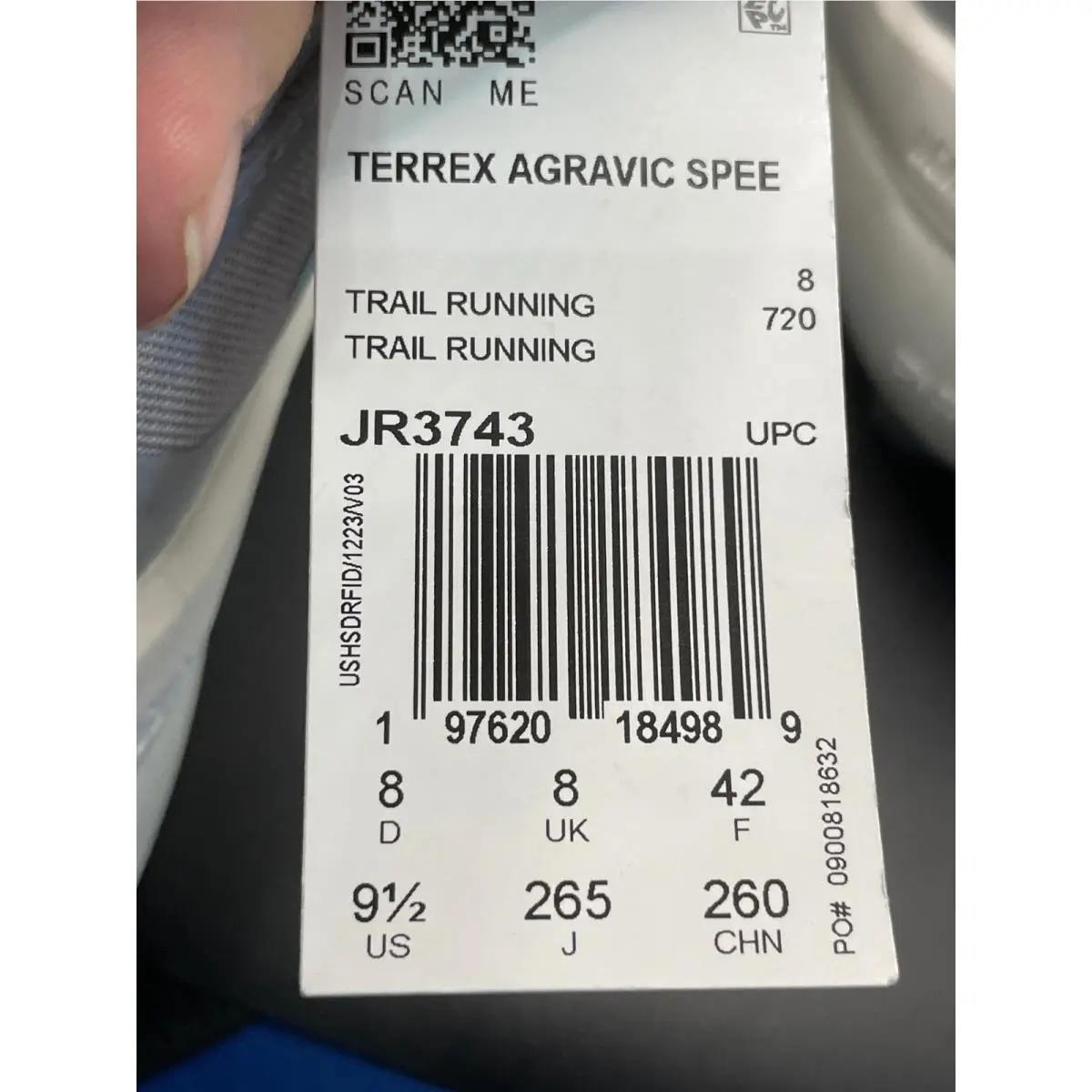 Adidas shoes - adidas Terrex Agravic Speed Ultra - Silver 6