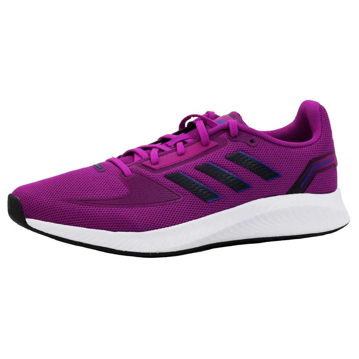 Adidas Run Falcon 2 Women`s Sneakers 7.5 Fuchsia White Running Shoes