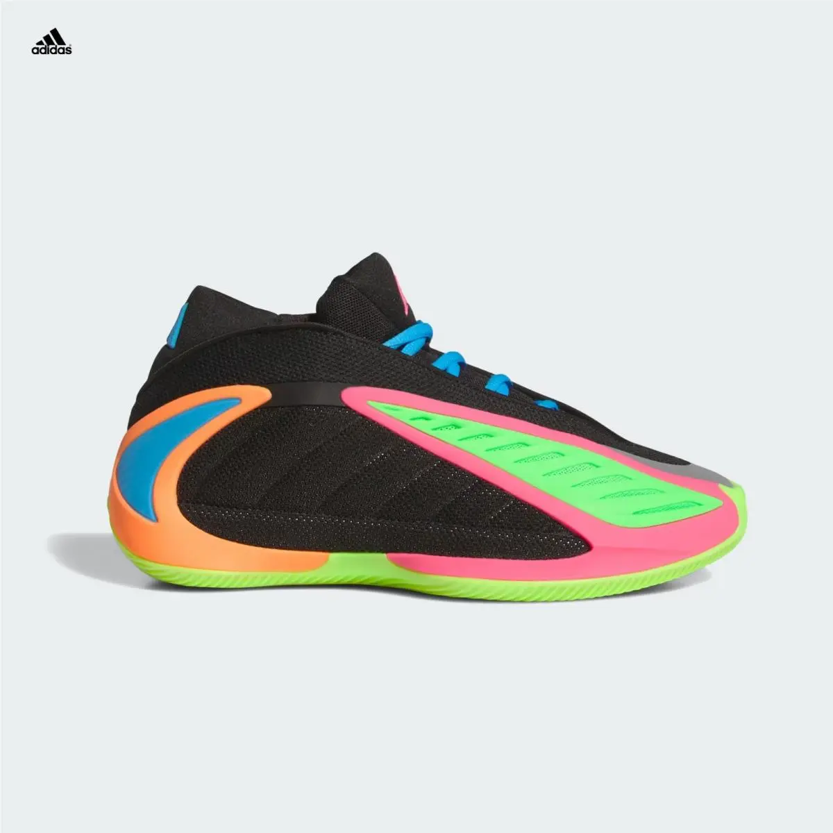 Adidas shoes - Adidas Anthony Edwards 2 - Anthony Edwards - Black / Multi-Color (UPC: 198324310513) 0