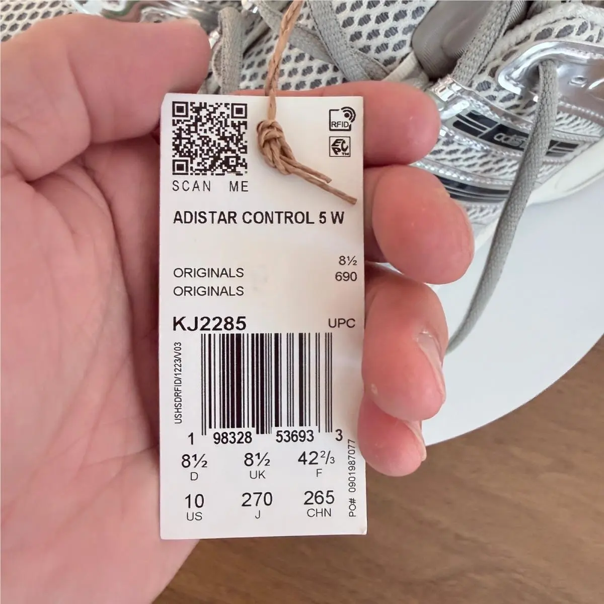 Adidas shoes - Adistar Control 5 W - Adistar Control - Silver 0