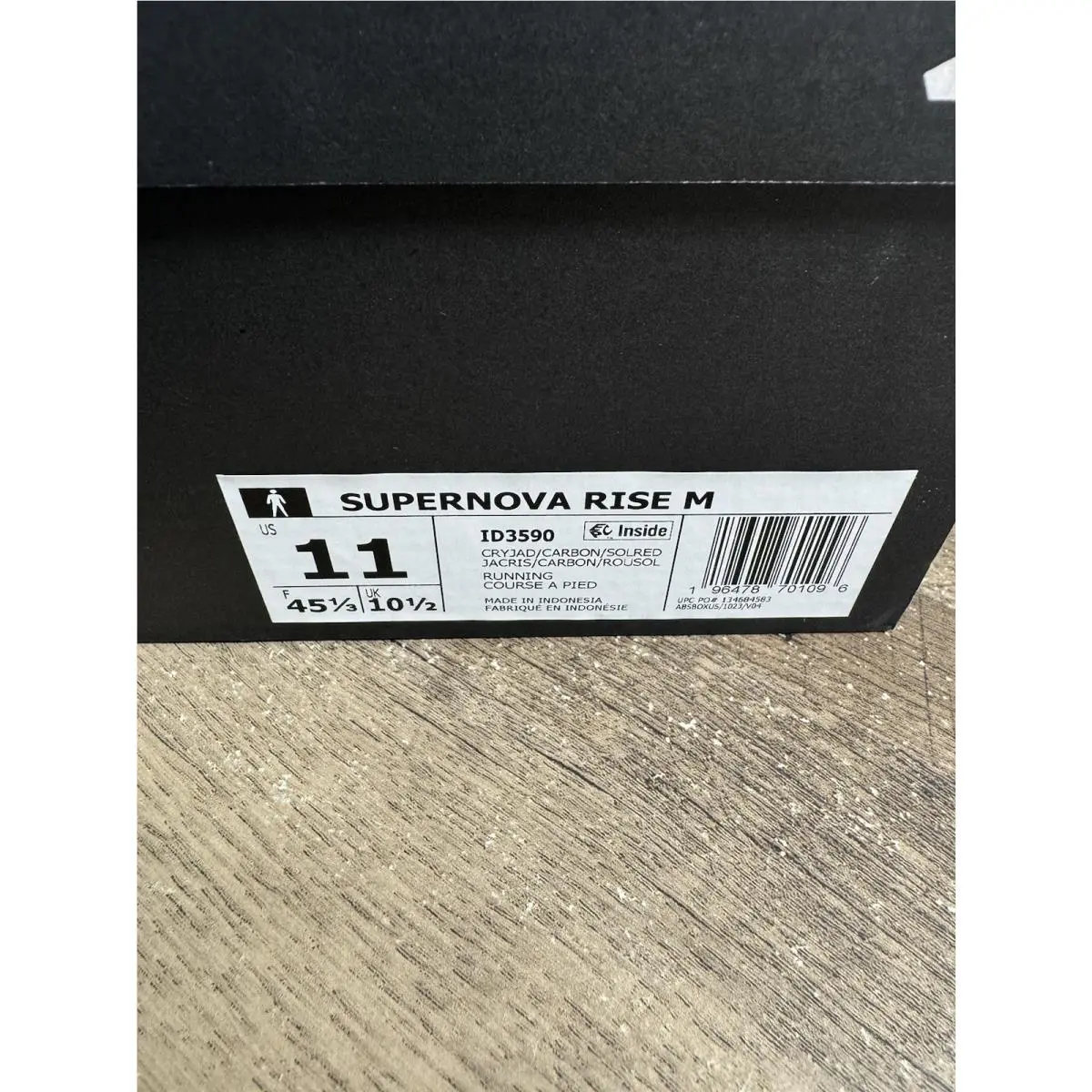 Adidas shoes - adidas Supernova Rise - Supernova Rise - ID3590 - Green, Manufacturer: Crystal Jade/Carbon/Solar Red 8