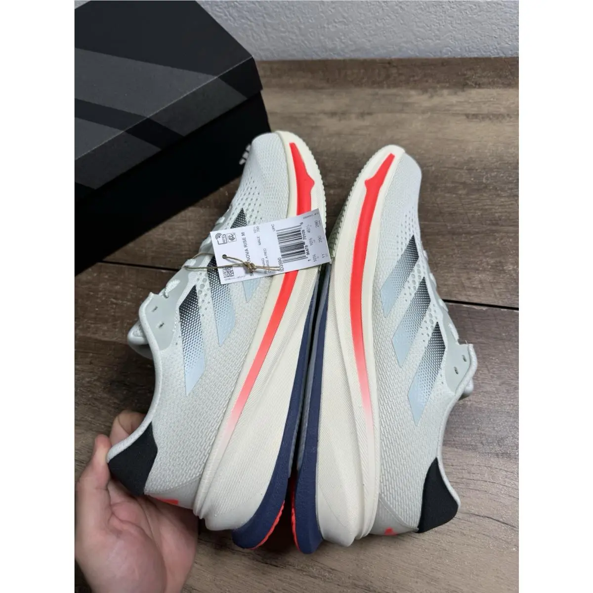 Adidas shoes - adidas Supernova Rise - Supernova Rise - ID3590 - Green, Manufacturer: Crystal Jade/Carbon/Solar Red 3