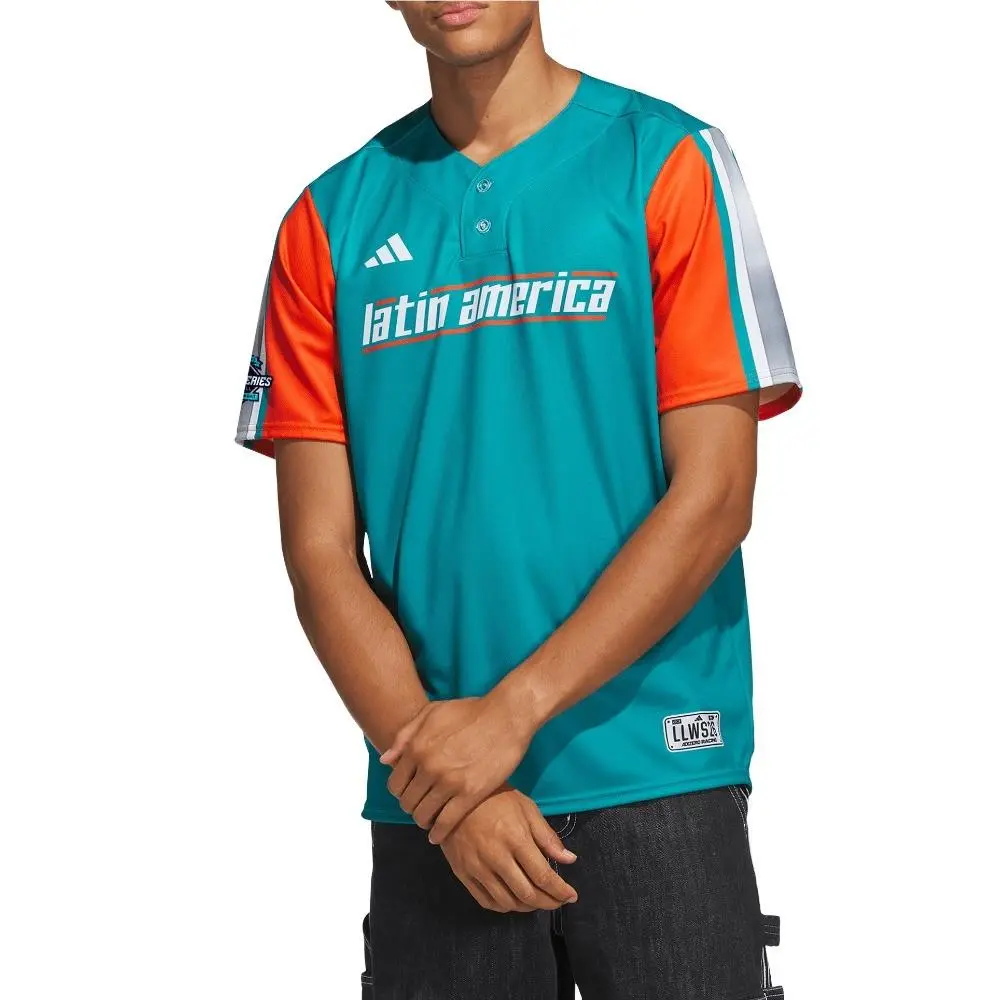 Adidas clothing - adidas Latin America  League World Series Replica Jersey - SB1158-KM8354 - Green (UPC: 199219684177) 0