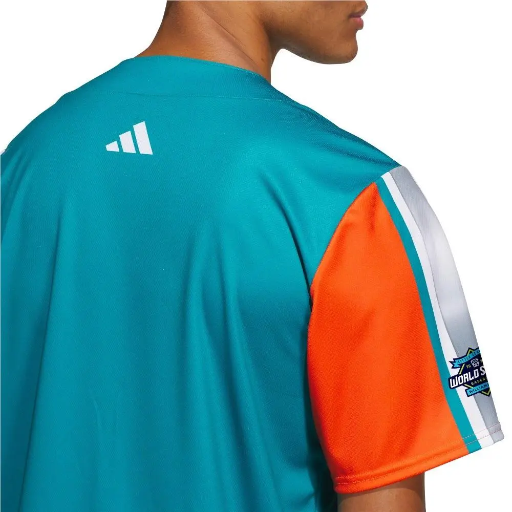 Adidas clothing - adidas Latin America  League World Series Replica Jersey - SB1158-KM8354 - Green (UPC: 199219684177) 4
