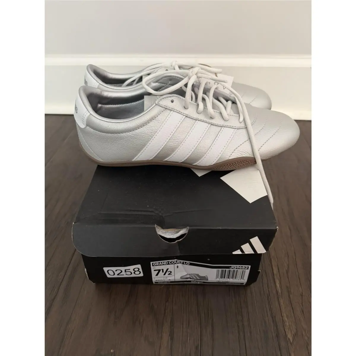 Adidas shoes - adidas Grand Court - Grand Court - JQ9682 - Silver 1