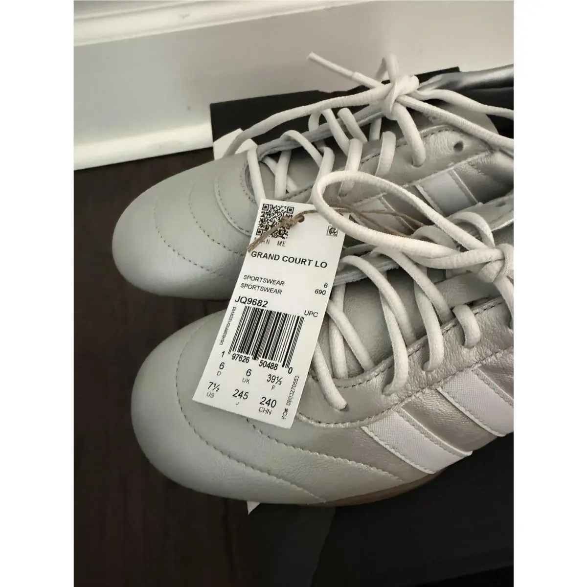 Adidas shoes - adidas Grand Court - Grand Court - JQ9682 - Silver 4
