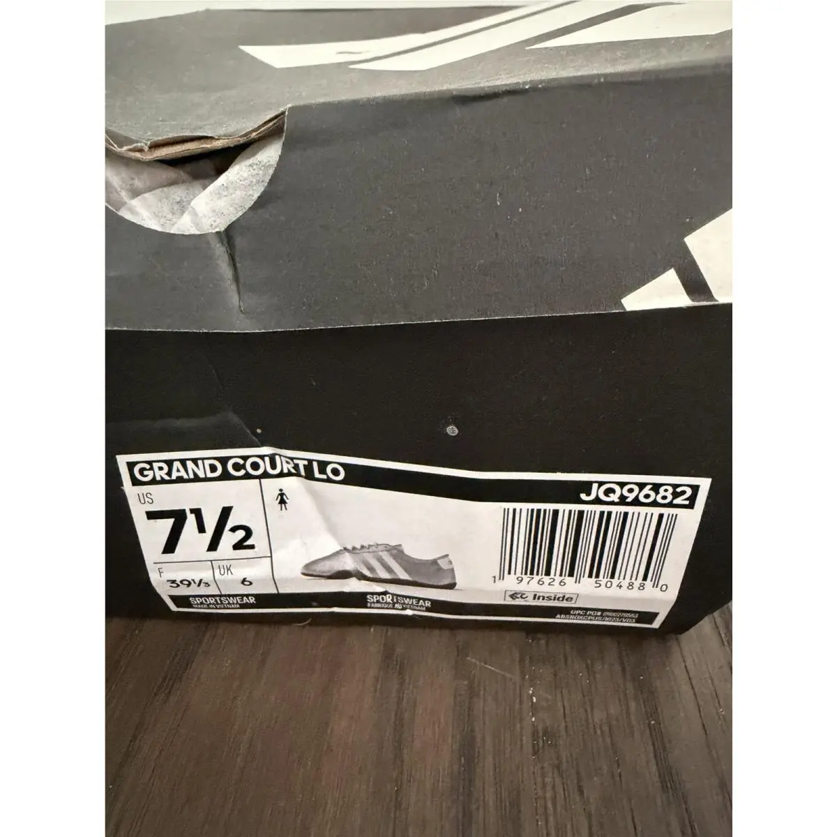 Adidas shoes - adidas Grand Court - Grand Court - JQ9682 - Silver 7