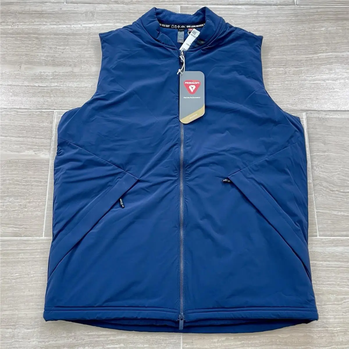 Adidas clothing - adidas Ultimate 365 Tour FrostGuard Golf Vest - HZ3222 - Blue 0