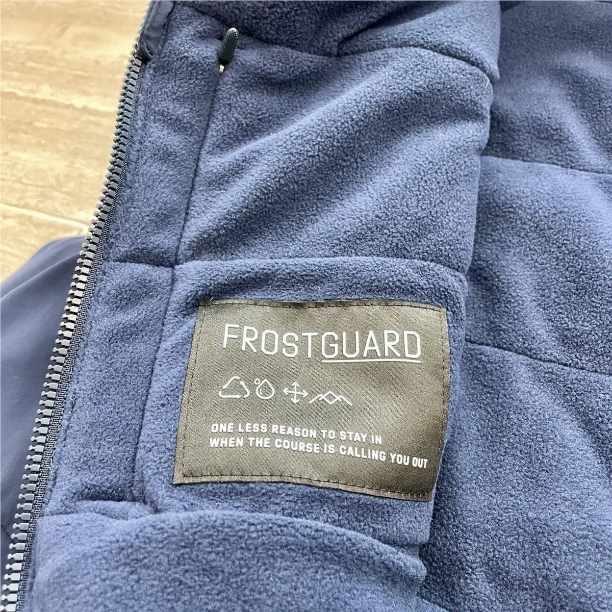 Adidas clothing - adidas Ultimate 365 Tour FrostGuard Golf Vest - HZ3222 - Blue 4
