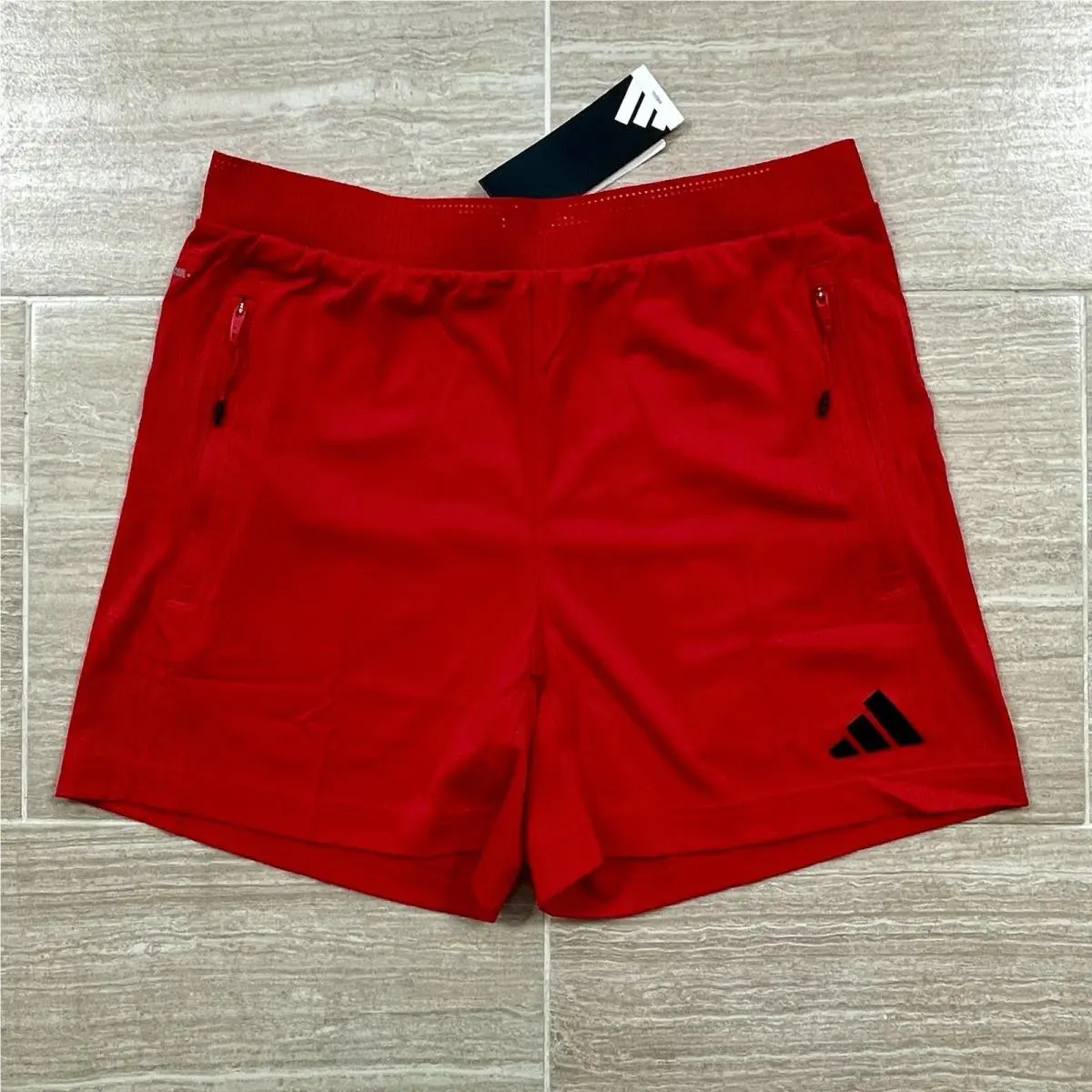 Adidas clothing - adidas AirChill Climacool 5” Training Shorts - JE5742 - Red 1