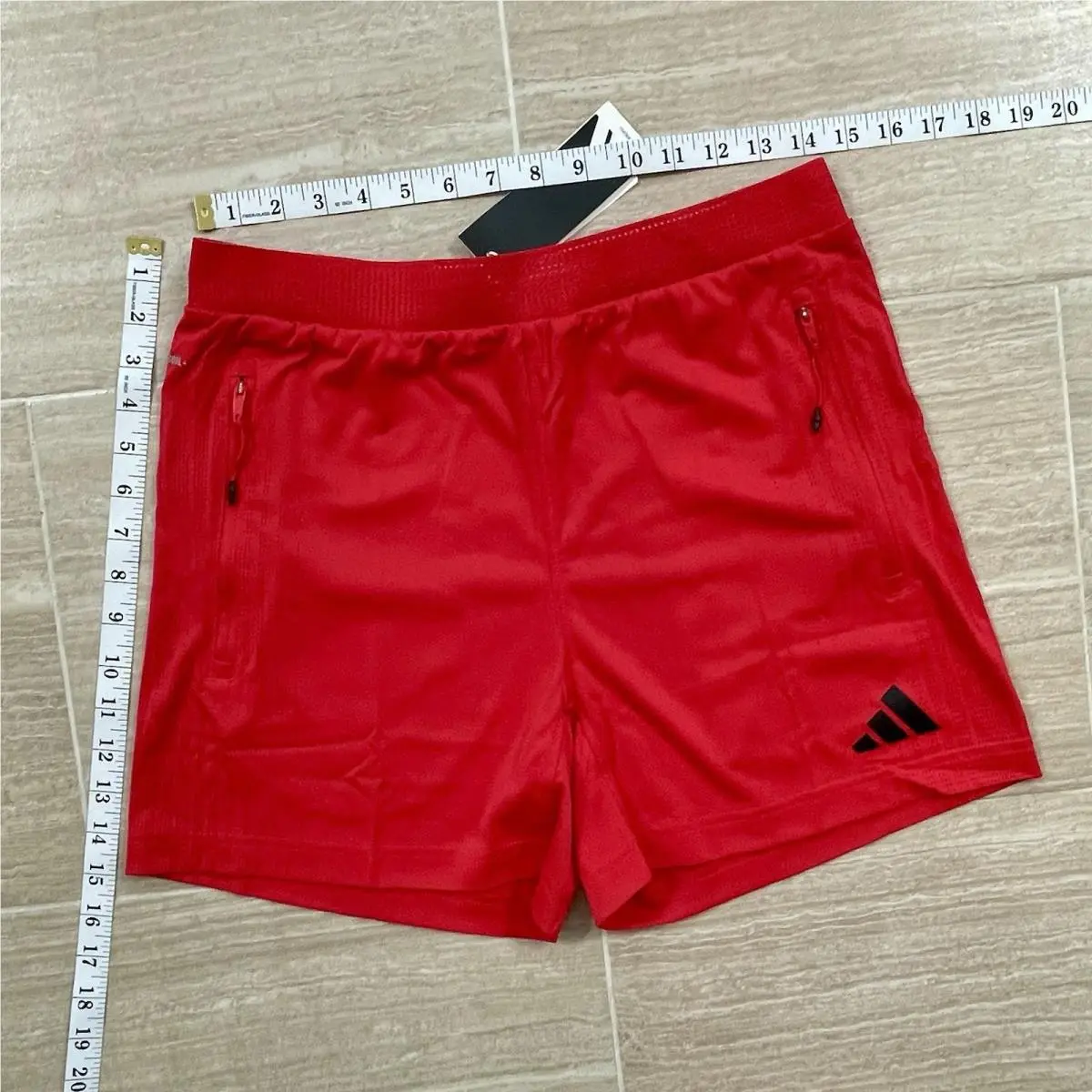 Adidas clothing - adidas AirChill Climacool 5” Training Shorts - JE5742 - Red 10