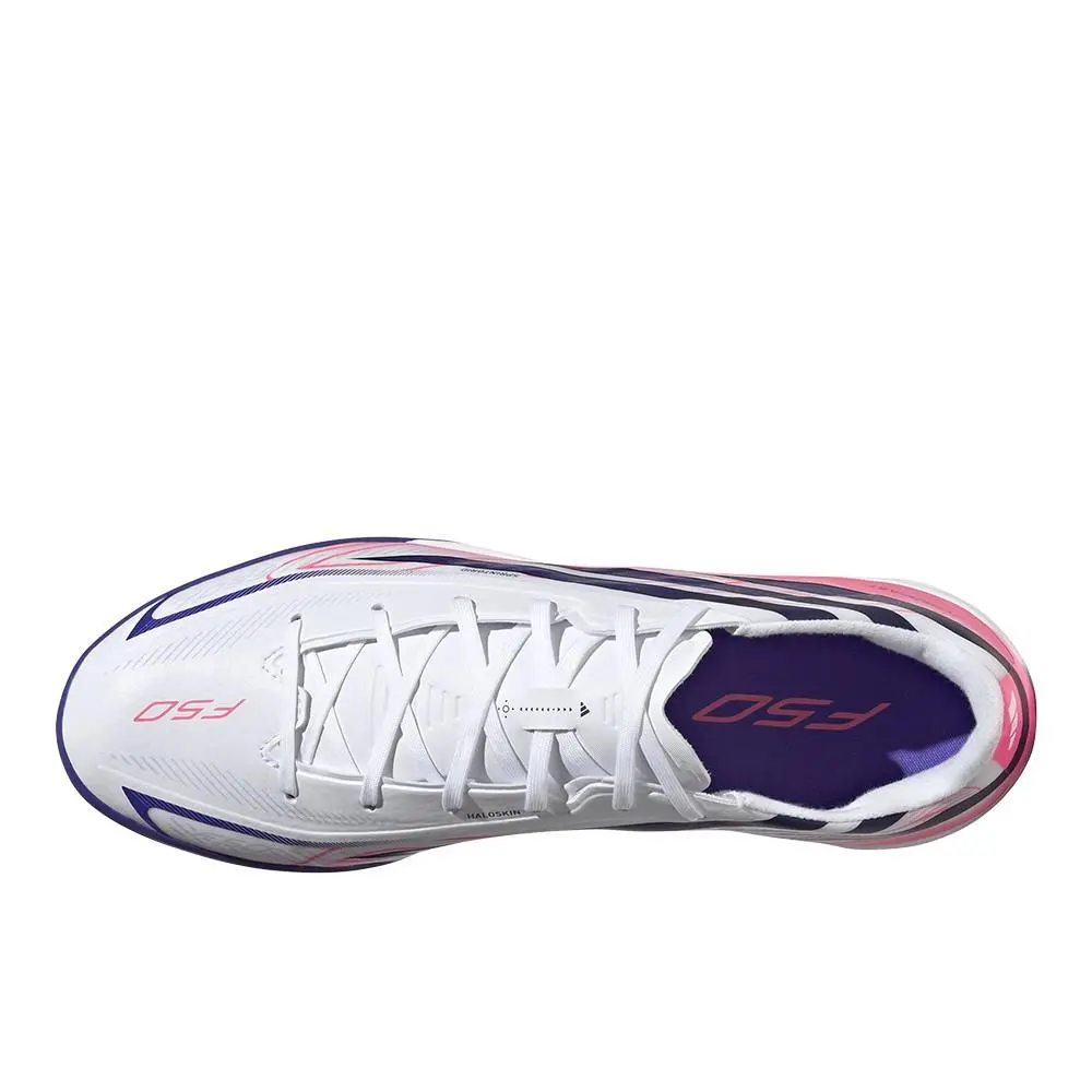 Adidas shoes - adidas F50 Hyperfast League Turf Soccer Cleat - SB1158-KJ3434 - White (UPC: 198328183229) 2